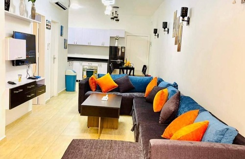 Al Ahyaa Apartment | " Luna Blu " Beach front , Sea view