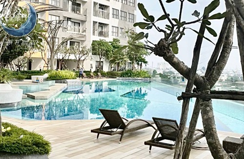 Thu Thiem Apartment | Luna Residence - Swimming Pool spacious for family