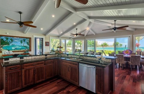 Anahola House | Lux Anahola Beachfront Estate w AC