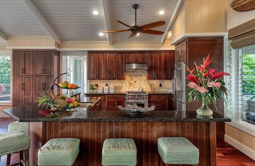 Anahola House | Lux Anahola Beachfront Estate w AC