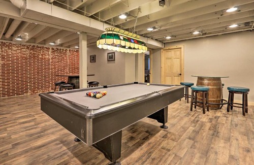 Logan House | Luxe Dog-Friendly Cabin with Hot Tub and Game Room