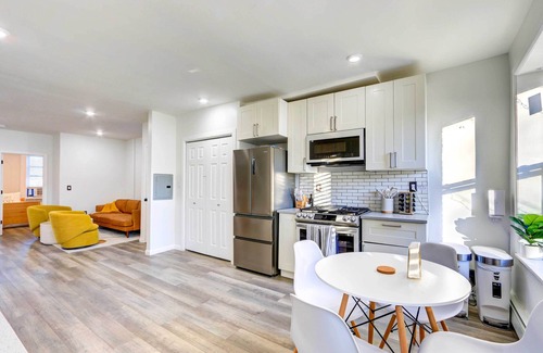 Harsimus Cove Apartment | 'LUXE Launch Pad' Apt in Walkable Location!