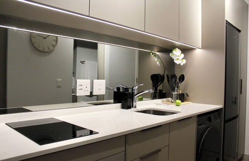 Greater Johannesburg Metropolitan Area Apartment | Luxe Minimal Studio at One Rosebank