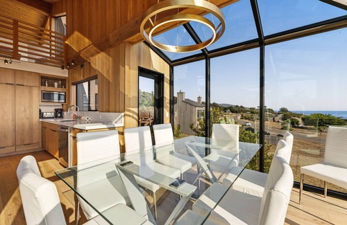 Sea Ranch House | Luxe retreat with ocean views, hot tub, & gourmet kitchen - steps from beach
