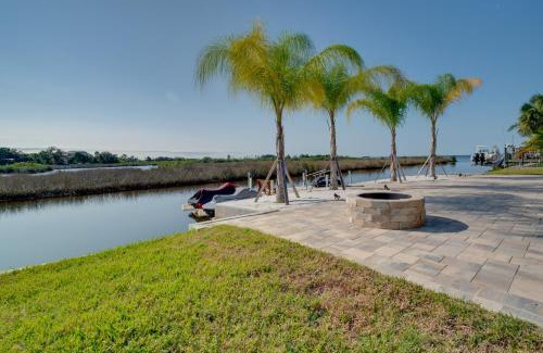 Spring Hill House | Luxe Spring Hill Home with Patio and Dock!