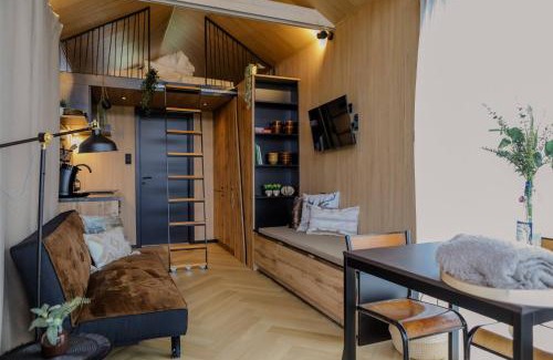 Waarde Ski Chalet | Luxe Tinyhouse op minicamping in Waarde