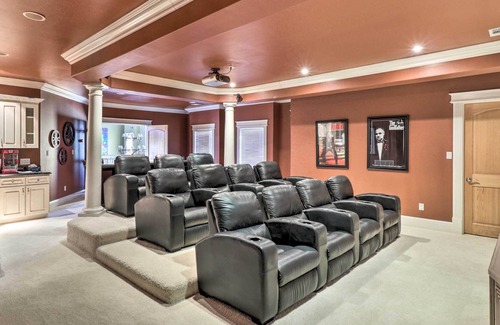Rockwell Villa | Luxe Waterfront Villa w/Theater, Pool & Boat Dock!