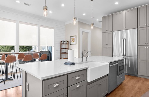 Isle of Palms House | Luxurious 6 Bedroom House Across From Beach! Beach Views, Spa, Pool, Elevator!