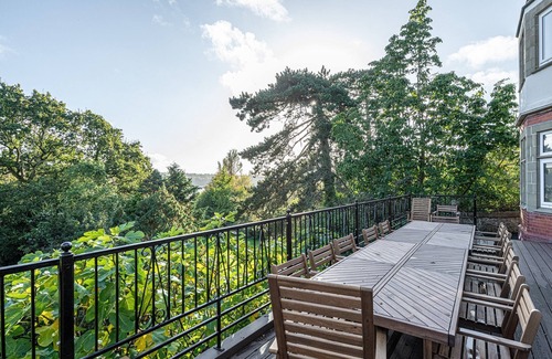 Menai Bridge House | Luxurious Arts and Crafts Home set in 5 Acres of Garden & Woodland onto Straits