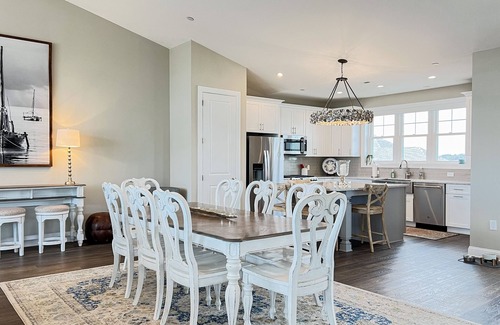Ocean City House | Luxurious coastal getaway with multiple balconies, patio, & stunning ocean views