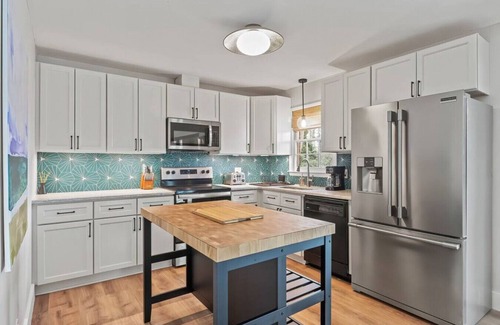Northeast Raleigh House | Luxurious Oasis Packed with Entertainment! Large Fenced-in Back Yard.