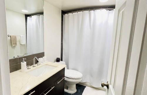 Downtown Apartment | Luxury 1-Bedroom with Rooftop Pool,Gym Facility