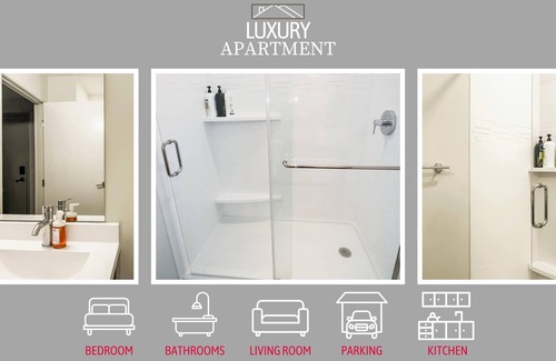 Gateway District Apartment | Luxury 1BD | DT Cleveland | 1 Bed | Free Parking