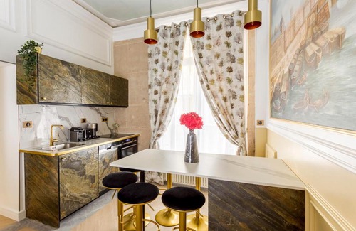 8th Arrondissement Apartment | Luxury 2 bedrooms 1 bathroom with shower apartment-Madeleine