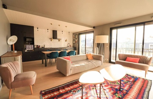 Porte-Dauphine Apartment | Luxury#amazing View: Eiffeltower&triumph Arc