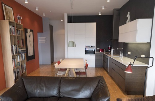 Vesturbær Apartment | Luxury apartment with a view of the harbour