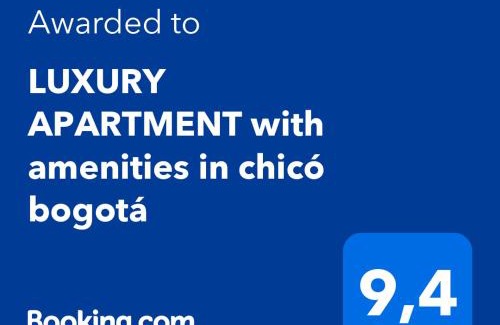 Chico Norte III Apartment | LUXURY APARTMENT with amenities in chicó bogotá
