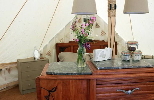Auzances Cabin | Luxury Bell Tent Glamping in the heart of rural France