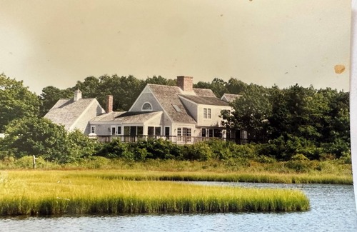 Mashpee House | Luxury Cape Cod waterfront home with dock-4 BR +loft, 3.5 bath in New Seabury