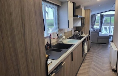 Newquay Apartment | Luxury caravan, Newquay Bay. Amazing views.