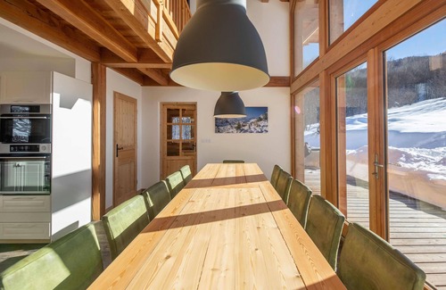 Puy-Saint-Vincent Ski Chalet | Luxury chalet (brand new) at Puy Saint Vincent 1400, nature, 250m to ski slopes