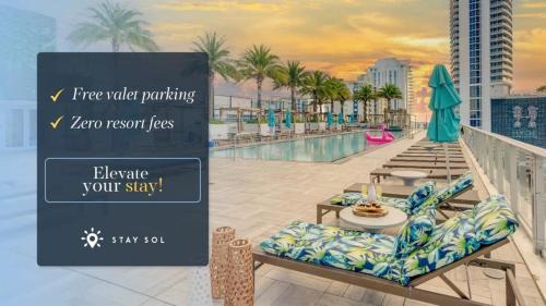 Hollywood South Central Beach Apartment | Luxury Coastal Stay, Bay View, Free Valet Parking