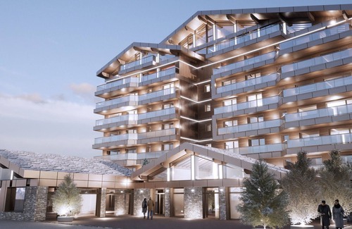 Courchevel Apartment | Luxury Courchevel: Suite & Mountain Nook, Sleeps 6, Terrace Access