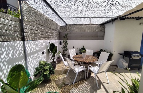 Kontsika House | Luxury, cozy flat with yard anf fireplace, in the ancient port of Delphi