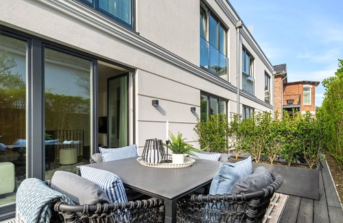 Westerland Apartment | Luxury duplex apartment with terrace and free SPA use