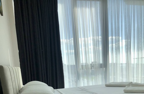 Esenyurt Apartment | Luxury flat with Sea & City view - Gym & Parking ( EMP 148 )