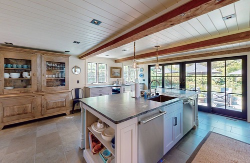 Commercial Street House | Luxury Gallery District home steps from beach with chef’s kitchen & gardens