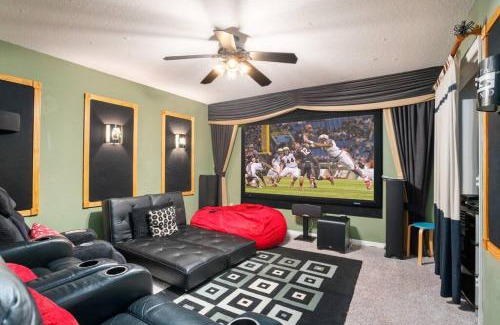 Metro West House | Luxury Home by Disney World & Heated Pool & Movie Room