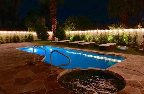 Cathedral City Villa | Luxury home near Palm Springs, large backyard and pool