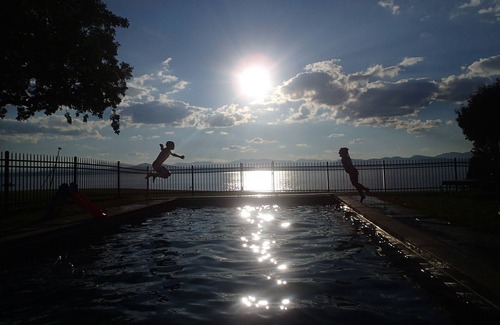 Charlotte House | Luxury home on Lake Champlain, with pool, hot tub, kayaks, and much more