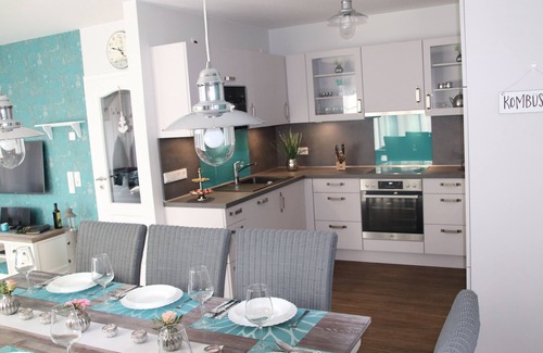 Nordseebad Burhave House | Luxury house, fireplace, whirlpool, sauna, playroom, beach chair, garden, 8 adults & baby