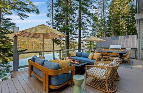 Truckee House | Luxury Lakefront 5 Br Home Hot Tub Arcade