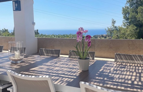 Frigiliana House | Luxury Large 8 Bedroom Private Villa with Pool and Floodlit Tennis Court