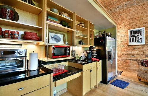 Greenville Downtown Condo | Luxury Loft Sleeps 6 on Main Street, NOMA Square