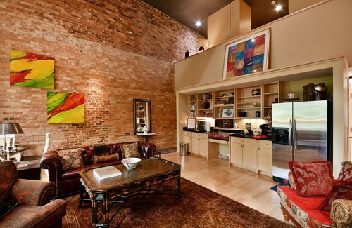 Greenville Downtown Condo | Luxury Loft Sleeps 6 on Main Street, NOMA Square