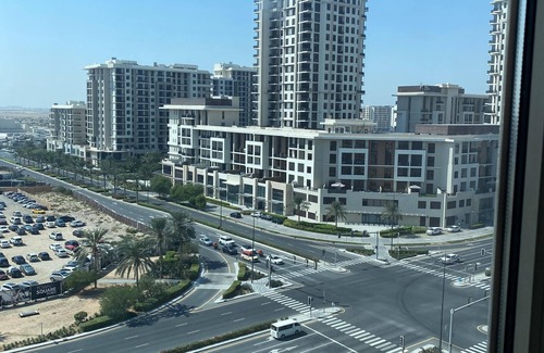 Dubai Apartment | Luxury & Lovely Calm 3BR Apartment with Pool view in a private Gated Community