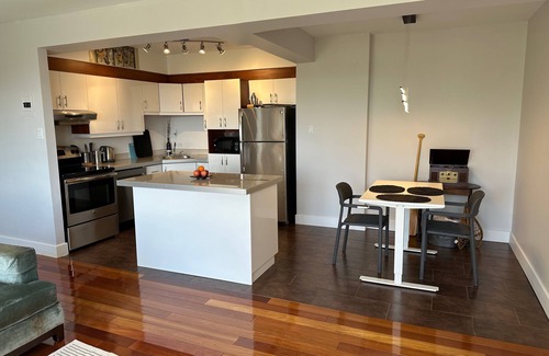 Downtown Montreal Apartment | Luxury Mount Royal Flat at the foot of Peel Steps 2 bed/2 bath