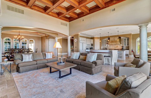 Palmetto Dunes House | Luxury Oceanfront Oasis with a pool and theater