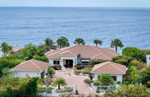St. Marie Villa | Luxury Oceanfront Home with Private Beach, pool, Jacuzzi