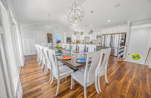 Avon House | Luxury Oceanfront Home w/Saltwater Pool, Hot Tub, Elevator, EV Charger, & More!