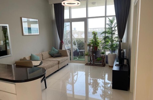 Jumeirah Village Apartment | Luxury One Bedroom Hotel Apartment JVC in Damac Tower 108