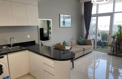 Jumeirah Village Apartment | Luxury One Bedroom Hotel Apartment JVC in Damac Tower 108