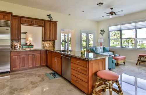 Coury House | Luxury pool home, quick ocean access, high-end kitchen, WI-FI, kayaks & bikes