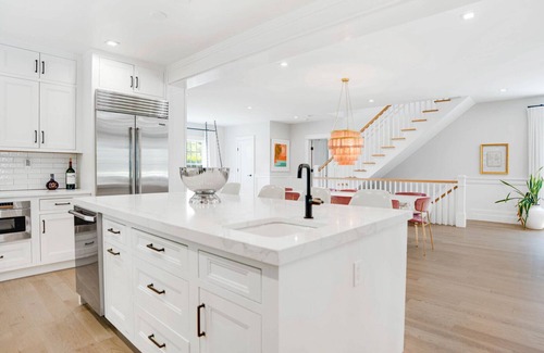 Sag Harbor House | Luxury Resort-Style Retreat in the Heart of Sag Harbor with Heated Pool,.