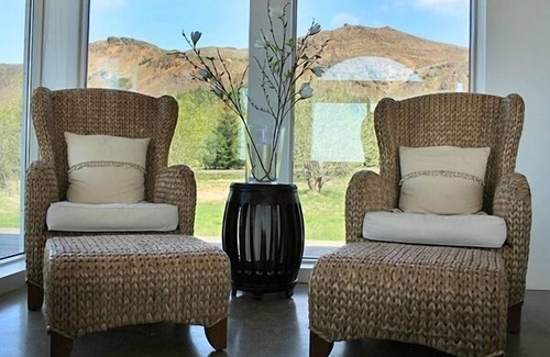 Hveragerdi House | Luxury riverfront villa, w/hot tub and close to the Golden Circle