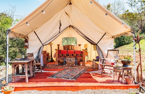 Thousand Oaks House | Luxury Safari Tent in Santa Monica Mountains close to Malibu and beaches